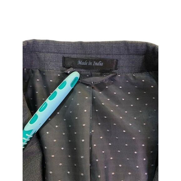 Michael Strahan Collection Mens Blazer Grey 50R Sports Coat Suit Jacket - Picture 9 of 9